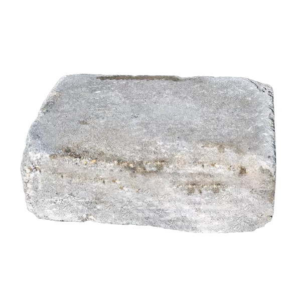 Unilock Wall Block, 4" X 12" X 8" Rectangular Classic Standard Brussels Dimensional Stone | 1599WC0029021-0