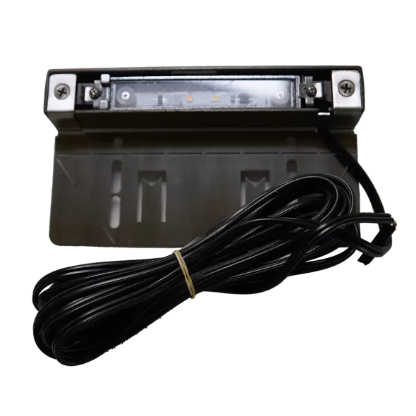 0.6 W 3000K Warm LED Powder-Coated Premium Light Bronze A360 Aircraft-Grade Aluminum Landscape Series Step and Brick Light | VISSL4270ZWLB2ND
