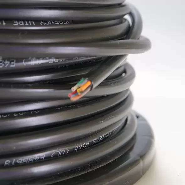 Regency Wire Control Cable, 18/9 500' Solid 30 V Bare Copper Polyethylene Black R7183D Multi-Conductor Irrigation | 18/091