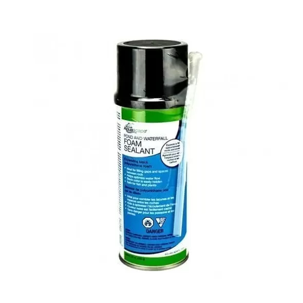 Aquascape Pond And Waterfall Foam Sealant, 12 Oz Container Black | 82002