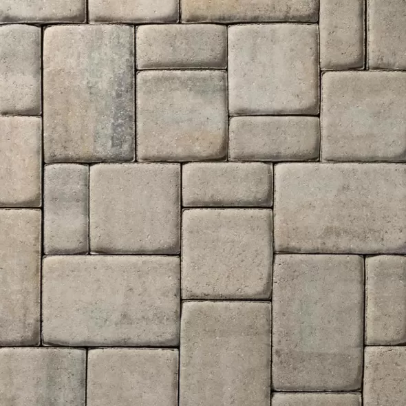 Belgard Cambridge Cobble Architectural Classic Paver, 3-Piece, Leuders Gray | 10158441