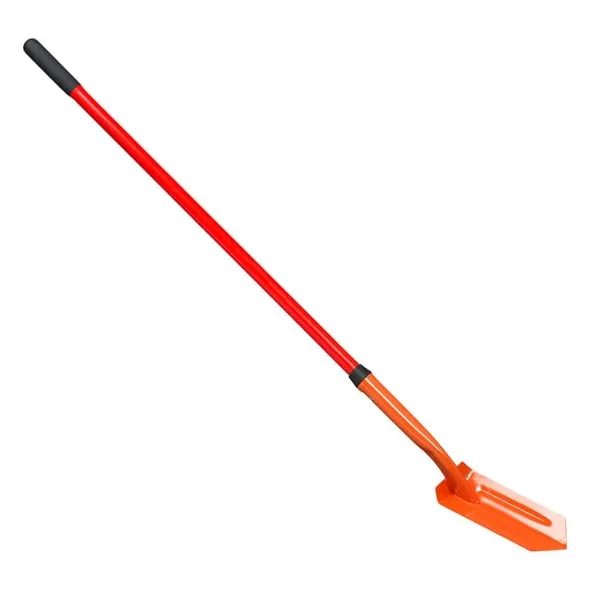 13 Ga Steel 4" Trench Shovel Fiberglass Handle | SS 64124