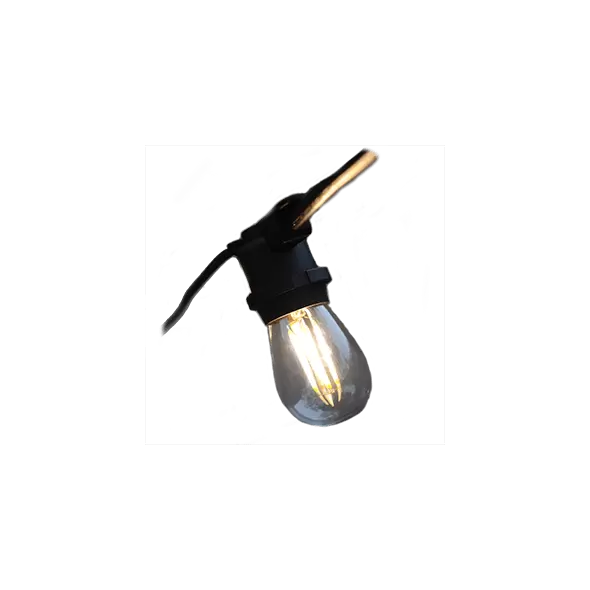 Filament Bulb, 1 W E26 Medium 100 Lumens 2700K LED Low Voltage
