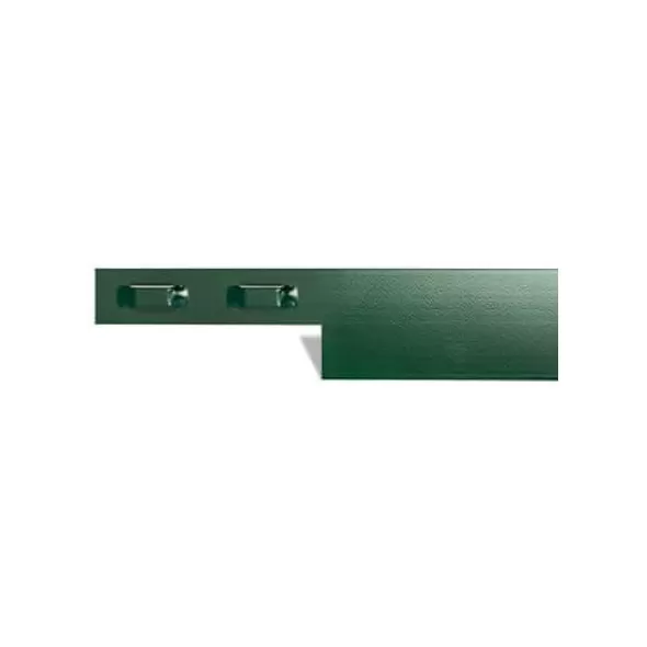 Steel Landscape Edging, Green 1/8" x 6" x 8' w/Pins | ED184016G (GREEN)