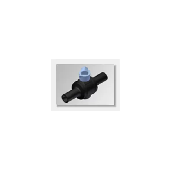 Ball Valve, 4"IPS Wrench Operated HDPE Black