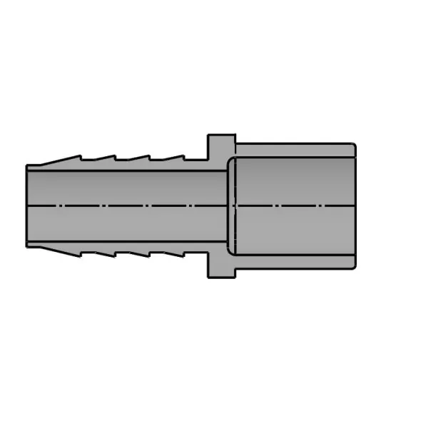 Sch 40 PVC Insert Adapter 1" Insert x Spigot Spgxins | 460-010G