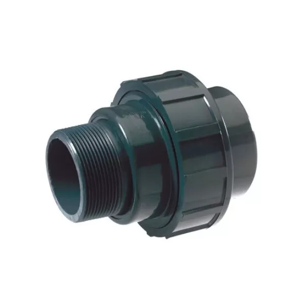 Sch 80 PVC Union 1" Slip x MPT Mipt | U-1000-SM