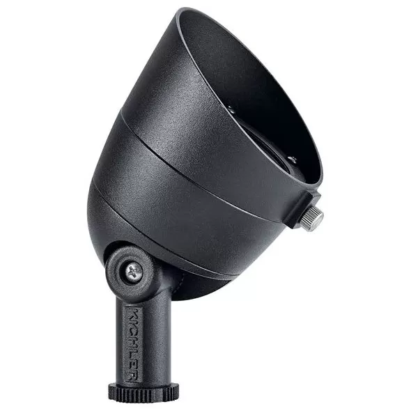 Accent Light, 3.5 W 10° Narrow Spot Beam 2700K Integrated LED Textured Black Aluminum High Lumen