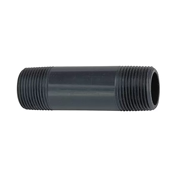 Sch 80 PVC Nipple 3/4" x 4" Toe | NPX044TOE