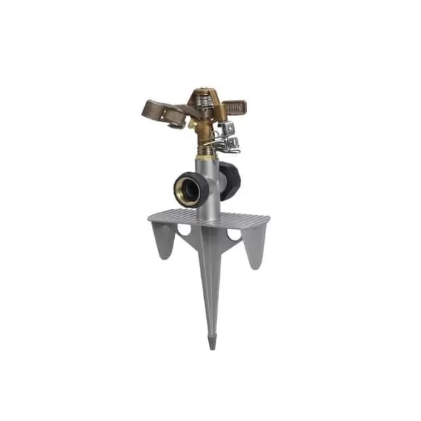 ORBIT BRASS IMPACT SPRINKLER; ZINC SPIKE | ORB56946