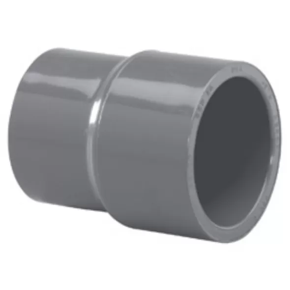 4" x 2" PVC RED COUP SOC Sch 80 829-420