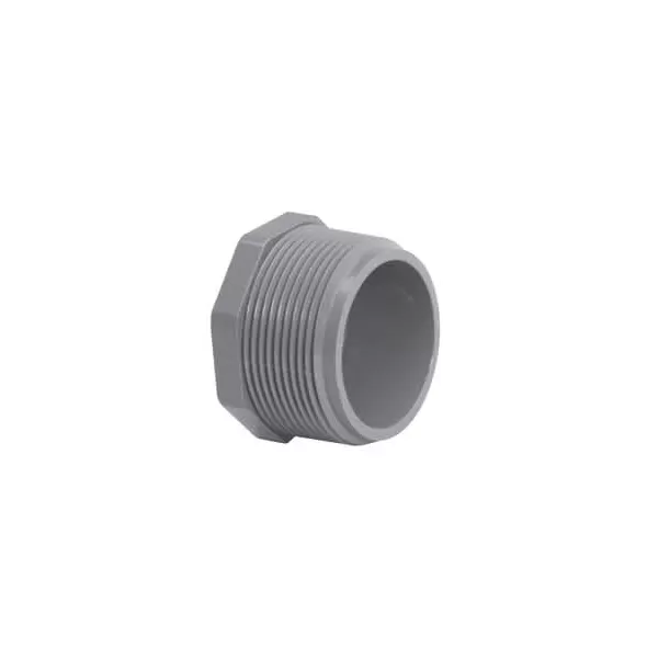 1/2" Plug PVC Sch. 80 MPT | 850-005