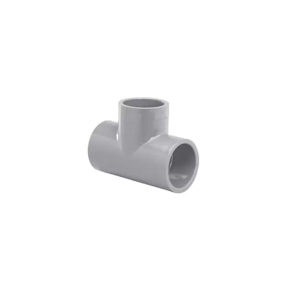 1/2" Sch 80 CPVC Tee Thd 801-005C Sch 80 CPVC Tee Slip 1/2In | 801-005C