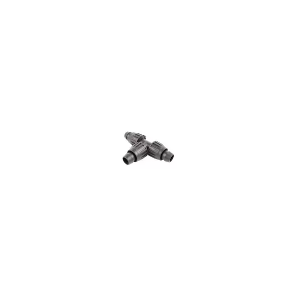 Tee, 3/4"Socket x Spigot Black 800 Series