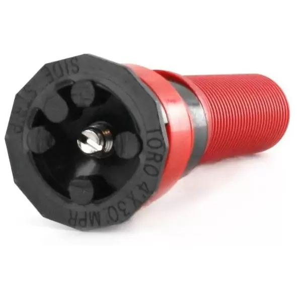 Spray Nozzle, 4' x 30' Side Strip Male Threaded 1.44 gpm Black/Orange MPR Plus/4SST with Screen