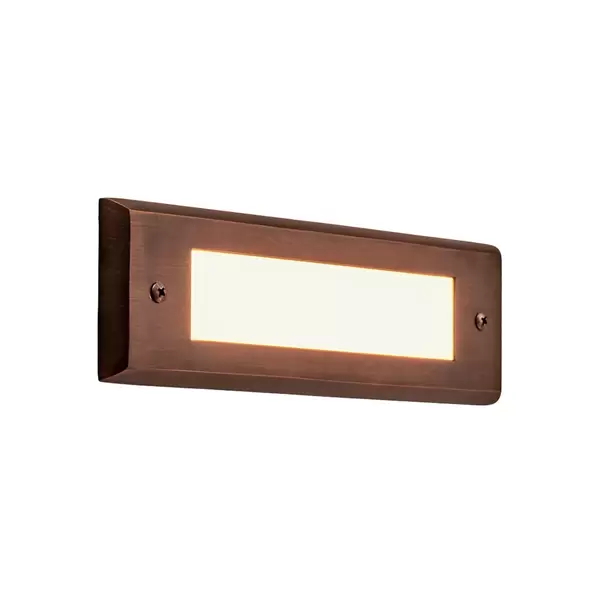Alliance Lighting Step Light 9W LED 2700K Brass | SL36-LED