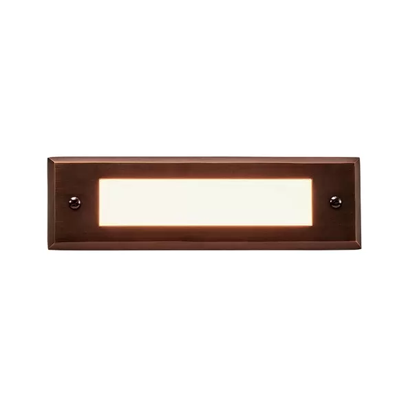 Alliance Lighting Step Light 9W LED 2700K Brass | SL36-LED
