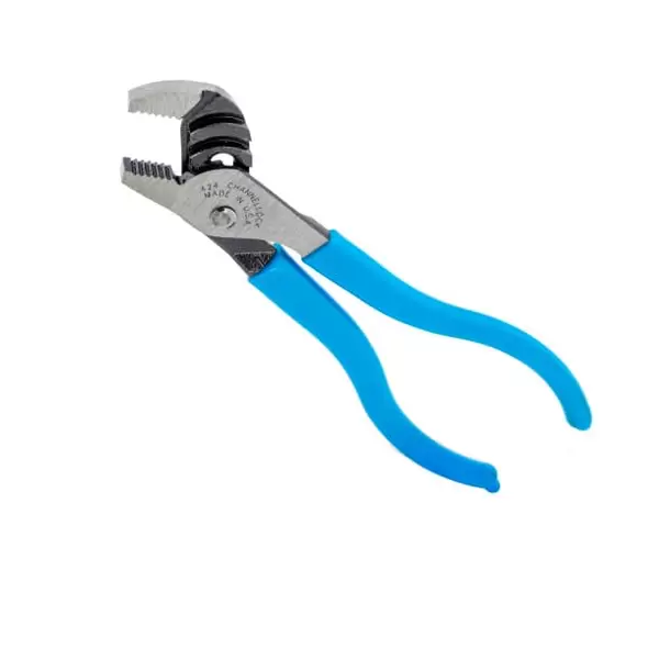 4.5" X 0.33" 1.26" Handle Span X 0.5". Jaw Capacity Straight Jaw Tongue And Groove Plier, High Carbon U.S. Steel | 424