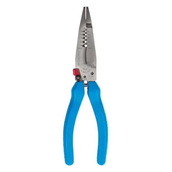 7.5" X 2.6" 1.89" Handle Span X 2.13". Jaw Capacity Forged Wire Stripper Plier, Forged High Carbon U.S. Steel | 968G