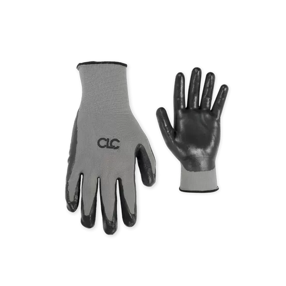 Gloves, Medium Nitrile Dip Palm Blackgripper | 1673M