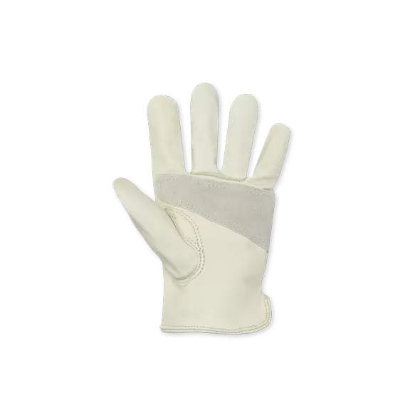 Gloves, Medium Top Grain Pigskin Suede Leather Palm Open Cuff | 2069M