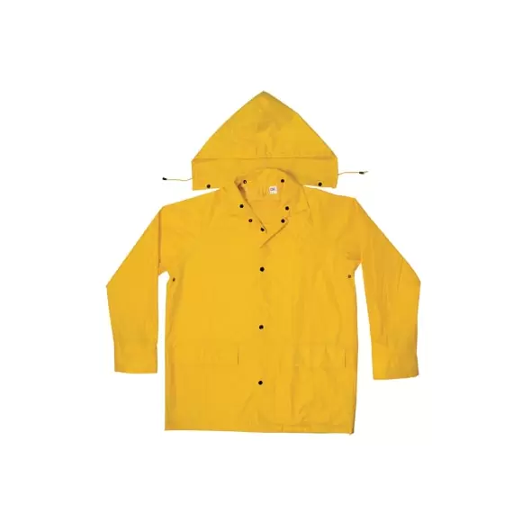 Rain Suit, 2X-Large Yellow Polyester | R102X