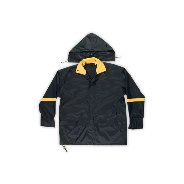 Rain Suit, 2X-Large Black Nylon | R1032X