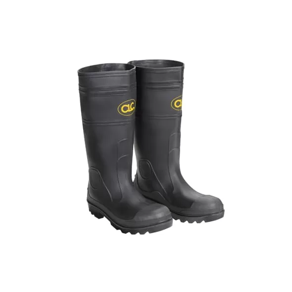 Rain Boot, 8 Black Pvc | R23008