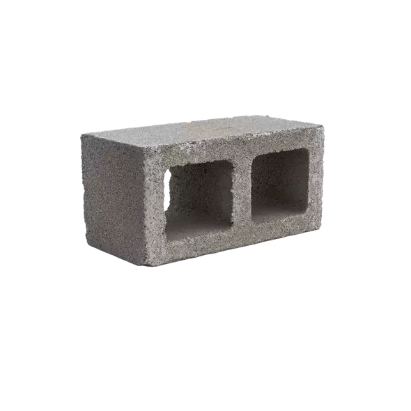 Shot Blast Stone Standard Gray, 8 x 8 x 16" | CONC-NW-STD-GRY-8816
