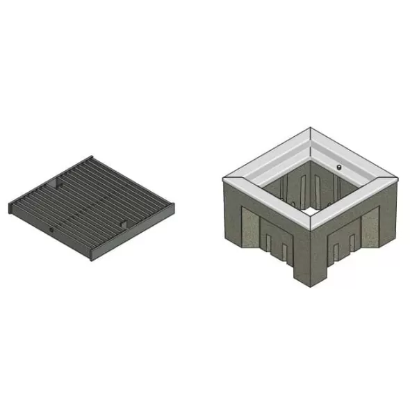 OldCastle Christy V12 Drain Grate Galvanized Steel | CRS3001510