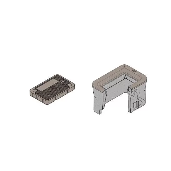 OldCastle Christy B9 Grate Cast Iron | CRSV971C