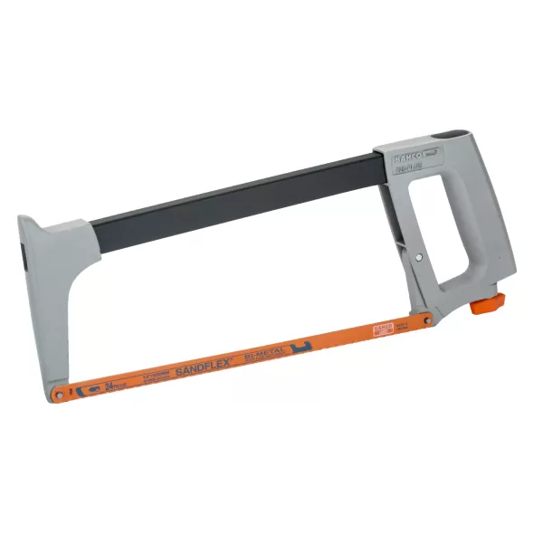 Hand Hacksaw Frame, (Lg) 12" Bi-Metal Blade, Aluminum Handle | 514599