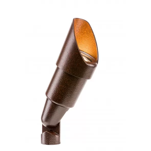 FX Rs Up Light No Lamp Long Shroud Aluminum Sedona Brown | RSNLLSSB