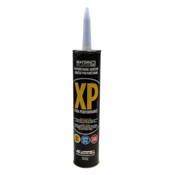 Alliance Designer Products Polyurethane Adhesive, 10 Oz, Black, Gator Block Bond XP Extra Performance Low Voc | GBBXP10.3