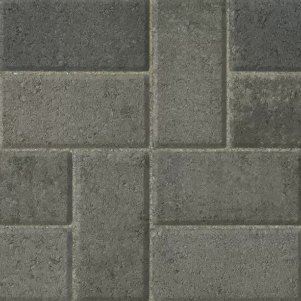 Holland Stone Paver, 60 mm Gray Granite, 4 x 8 x 2-3/8" | 10150252