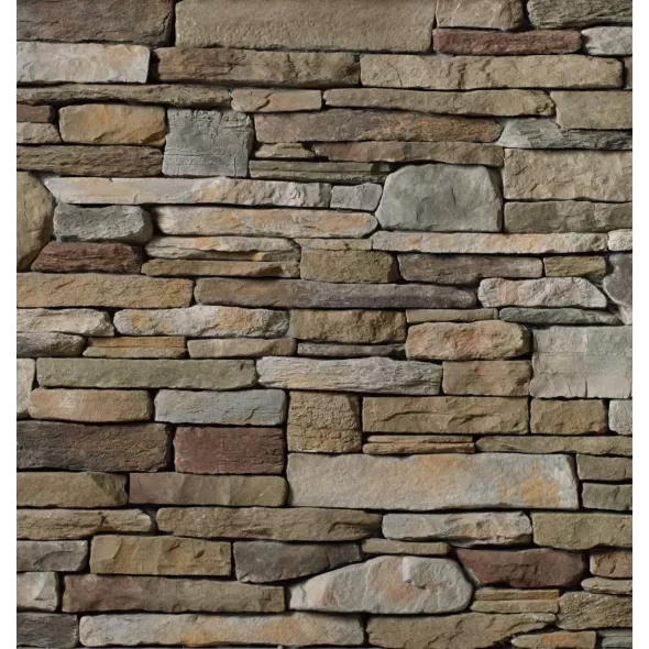 BOR Southern Ledgestone Bucks County Flat Cultured Stone 10.5 Sf | 8524590