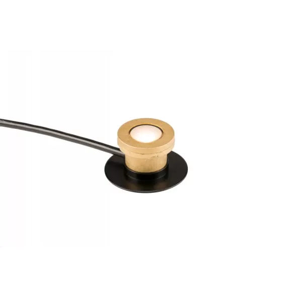 FX LP Horizontal Underwater Light Brass Housing Natural Brass 9.1W 2700K LED | LPZDCHZ30BS