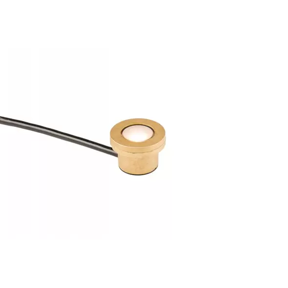 FX LP Horizontal Underwater Light Brass Housing Natural Brass 9.1W 2700K LED | LPZDCHZ30BS
