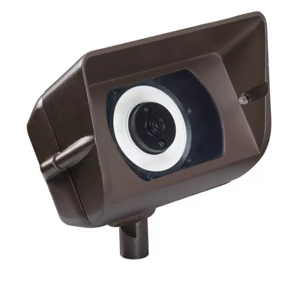 Kichler LED Wall Wash 4W 2700K, Bronze | 16070AZT27