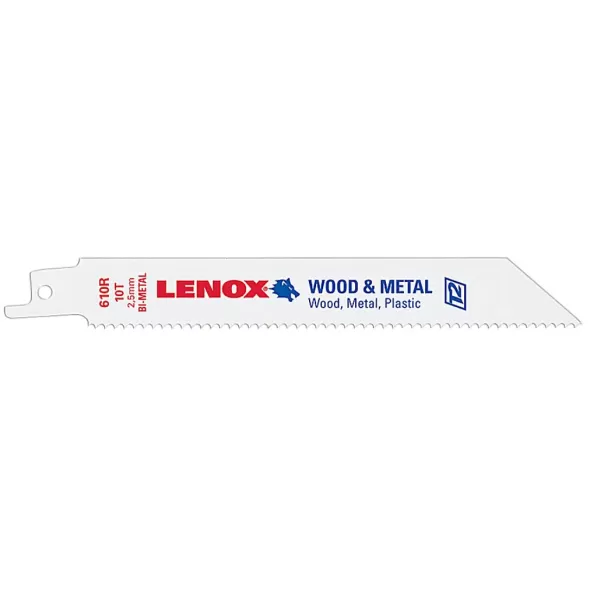 Reciprocating Saw Blade, 9" X 3/4" X 0.05" Bi-Metal | 20582956R