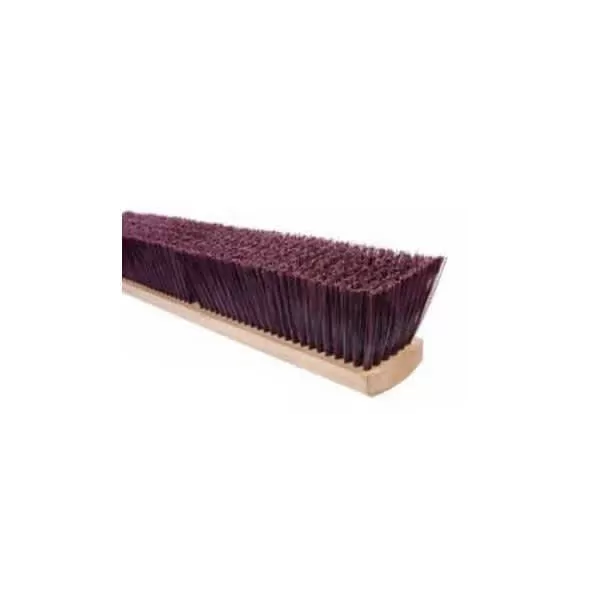 Wood Polystyrene 24" Brown Broom | 2224-A