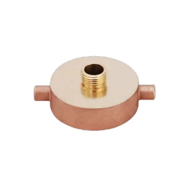 Fire Hydrant Adapter, 2-1/2" x 3/4" FNST x Hose Thread Brass | HYDF-0904GLF