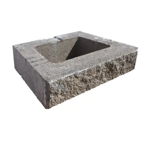 Geostone, Rockwood Universal Retaining Wall, 4 x 18 x 12", Buff | 6058061662