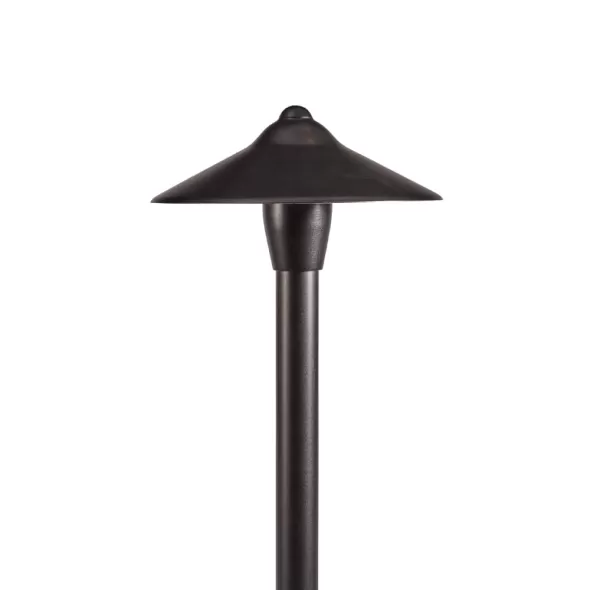 Alliance Area Light Hat 6-3/4”, Black Construction, Includes A Frosted And Clear Lens | AL100-BLK