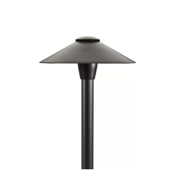 Alliance Outdoor Lighting Area Hat 7.75” Area Light Hat, Black Construction, Includes A Frosted And Clear Lens