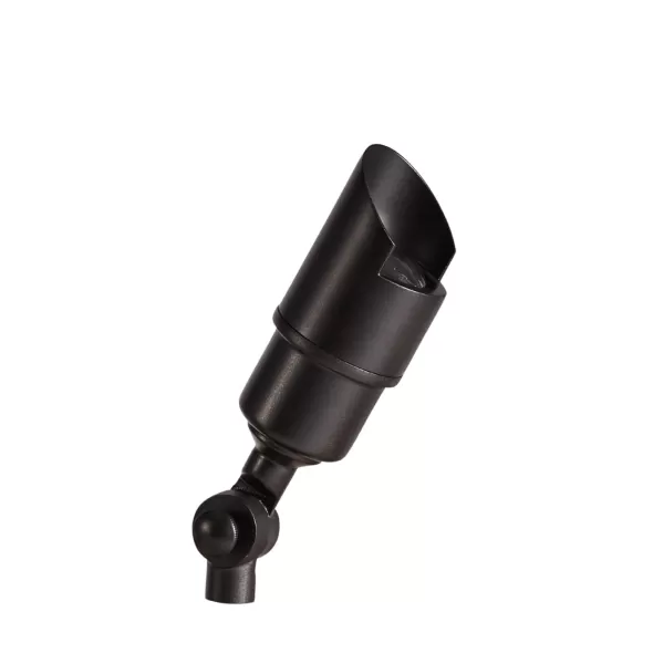Alliance Up Bullet Mr16 Base No Lamp Bullet Light - Cast Brass - Black Finish | BL115-BLK