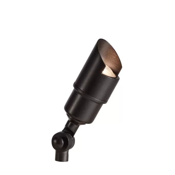 Alliance Up Bullet Mr16 Base No Lamp Bullet Light - Cast Brass - Black Finish | BL115-BLK