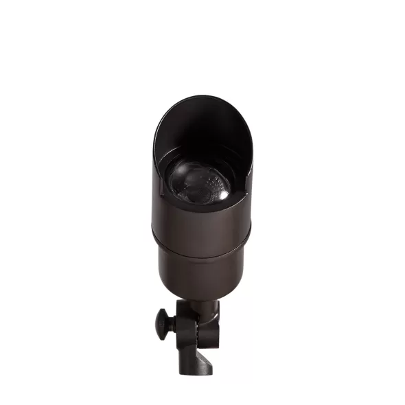 Alliance Up Bullet Mr16 Base No Lamp Bullet Light - Cast Brass - Black Finish | BL115-BLK