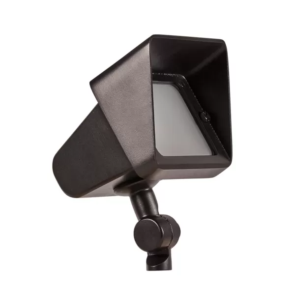 Alliance Flood Light MR-16 Lamp Base, Black Construction, No Lamp, Double Wire Lead (18” & 25’), And Stake