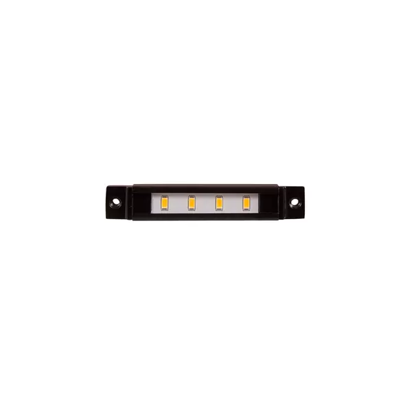 Alliance Strip W/ Faceplate Black 4" Length, No Lamp, Black Construction And 10' Wire Lead | SL65-LED-BLK